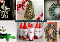 Mira estos 12 hermosos adornos de navidad hechos con los tubos de papel higiénico