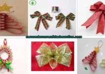 Aprende 6 pasos de como crear adornos navideños con cinta