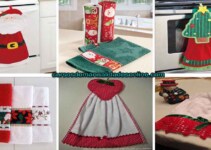 Aprende cómo decorar tus toallas de cocina para navidad