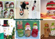 Aprende a crear muñeco de nieve y dulcero navideño con latas