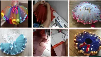 Cómo hacer un tutú para niña en máquina de coser: un tutorial fácil y completo Foto de un tutú rosa para niña hecho en máquina de coser