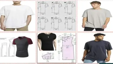 Cómo hacer una camiseta para hombre en tu máquina de coser Camiseta para hombre hecha a mano en máquina de coser