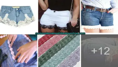 APRENDE COMO CONFECCIONAR UN RUEDO DE ENCAJE A UN PANTALÓN CORTO APRENDE COMO CONFECCIONAR UN RUEDO DE ENCAJE A UN PANTALÓN CORTO