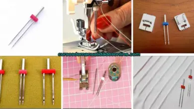 Aprende a utilizar y colocar la aguja doble o gemela Aprende a utilizar y colocar la aguja doble o gemela