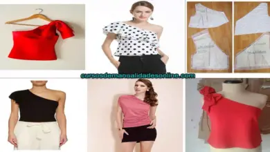 Aprende como confeccionar una blusa de un hombro paso a paso Aprende como confeccionar una blusa de un hombro paso a paso