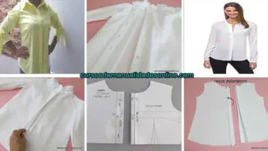 Aprende como coser botonera oculta para blusas Aprende como coser botonera oculta para blusas