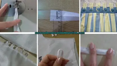 Aprende como hacer una presilla de tela paso a paso Aprende como hacer una presilla de tela paso a paso