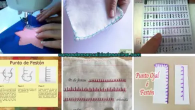 Aprende como hacer una puntada festón rápido y fácil Aprende como hacer una puntada festón rápido y fácil