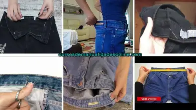 Aprende como reducir la talla de la cintura de un jeans Aprende como reducir la talla de la cintura de un jeans