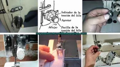 Aprende como regular la tensión del hilo superior en la maquina de coser paso a paso Aprende como regular la tensión del hilo superior en la maquina de coser paso a paso