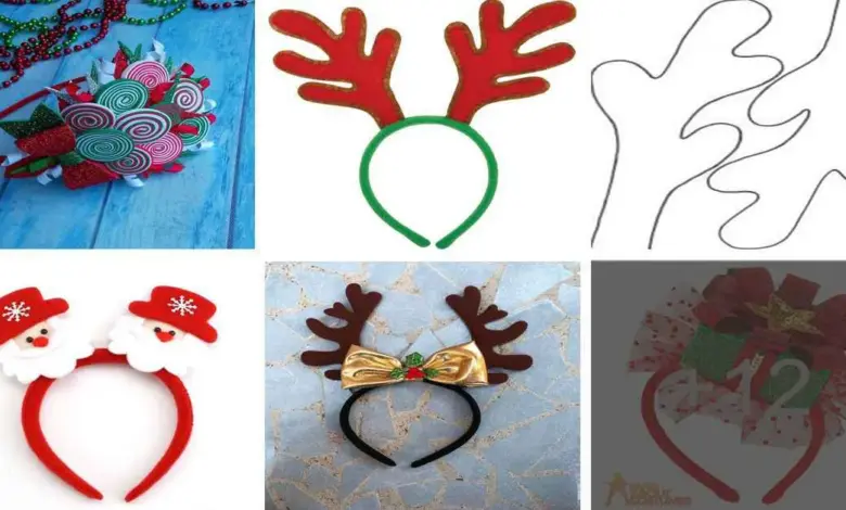 CURSO GRATIS DE COMO HACER LINDOS CINTILLOS NAVIDEÑOS PASO A PASO CURSO GRATIS DE COMO HACER LINDOS CINTILLOS NAVIDEÑOS PASO A PASO