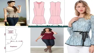 Aprende como confeccionar una blusa peplum paso a paso Aprende como confeccionar una blusa peplum paso a paso