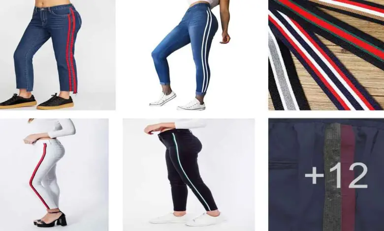 Aprende como coser pantalones de rayas laterales Aprende como coser pantalones de rayas laterales