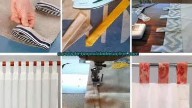 Aprende como se hace una cortina con presillas en maquina de coser Aprende como se hace una cortina con presillas en maquina de coser