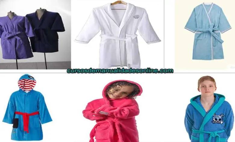 Aprende como confeccionar una bata de ducha paso a paso