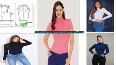 Aprende como hacer una blusa cuello tortuga Aprende como hacer una blusa cuello tortuga