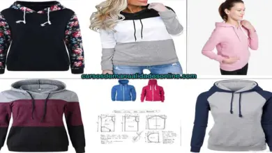 Aprende como confeccionar una chaqueta deportiva con capucha Aprende como confeccionar una chaqueta deportiva con capucha