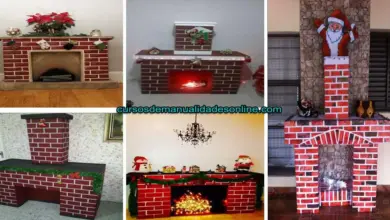 Aprende como crear una chimenea de navidad para tu hogar en cartón Aprende como crear una chimenea de navidad para tu hogar en cartón