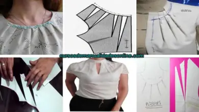 Aprende como hacer pliegues en el molde del escote de una blusa Aprende como hacer pliegues en el molde del escote de una blusa