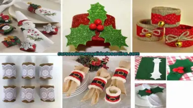 Aprende como crear simples servilleteros para navidad Aprende como crear simples servilleteros para navidad