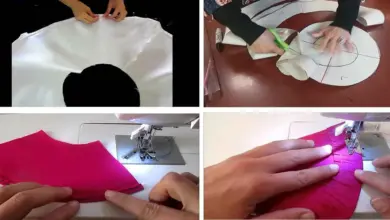 Aprende como coser un dobladillo circular en falda Aprende como coser un dobladillo circular en falda