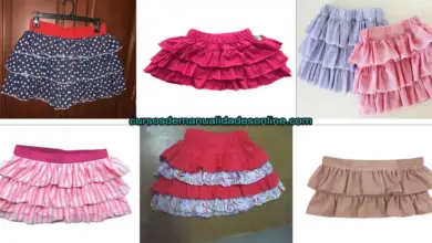 Aprende como confeccionar una falda de arandelas Aprende como confeccionar una falda de arandelas