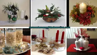 Aprende como hacer centro de mesa navideño Aprende como hacer centro de mesa navideño