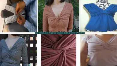 Aprende como hacer una blusa con nudo en el busto Aprende como hacer una blusa con nudo en el busto