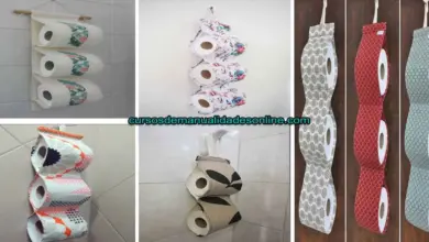 Aprende como confeccionar de manera simple porta papel higiénico de tela Aprende como confeccionar de manera simple porta papel higiénico de tela