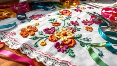 Curso de Costura: Cómo Hacer Bordado en Cinta Paso a Paso Curso de Costura: Cómo Hacer Bordado en Cinta Paso a Paso