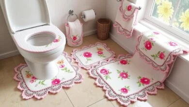 Curso de Costura: Cómo Hacer un Juego de Baño con Patrón Curso de Costura: Cómo Hacer un Juego de Baño con Patrón