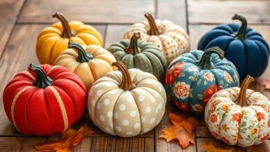 Curso de Costura: Cómo Hacer una Calabaza de Tela con Molde Curso de Costura: Cómo Hacer una Calabaza de Tela con Molde