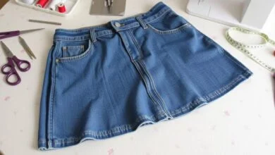Curso de Costura: Cómo Hacer una Falda de Jean con Patrón Curso de Costura: Cómo Hacer una Falda de Jean con Patrón