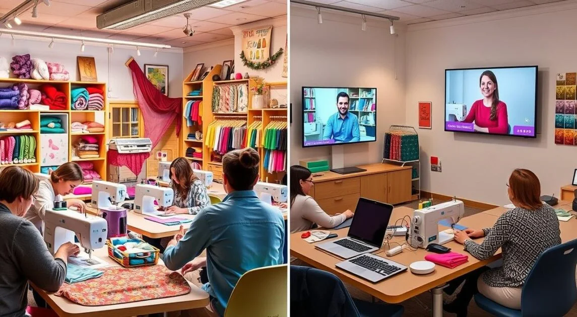 clases de costura presenciales y online
